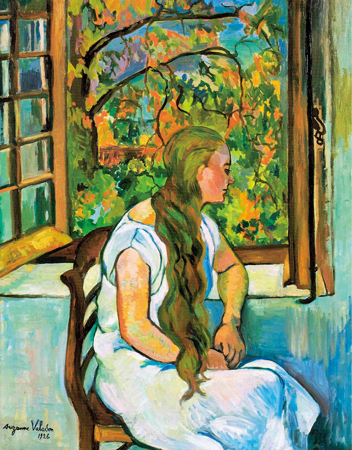  Suzanne Valadon —— Germaine Utter in front of her Window